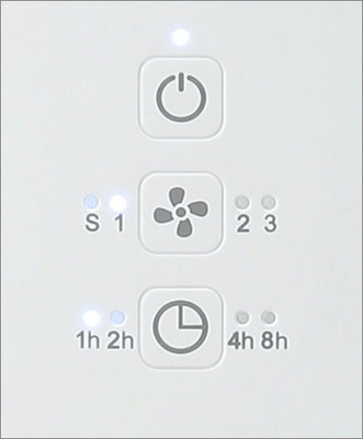 Optional Ionizer Function Portable Air Purifier , Real H13 Hepa Filter