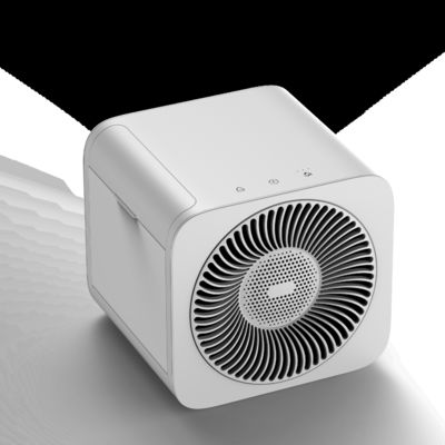 Antibacterial Water Tank Air Purifier Humidifier With Hepa Filter ABS Night Mode
