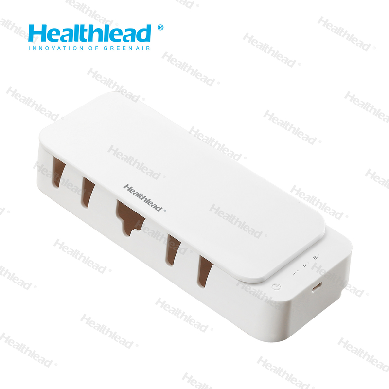 Multi Function UVC LED UV Uv Toothbrush Sanitizer PP 5W